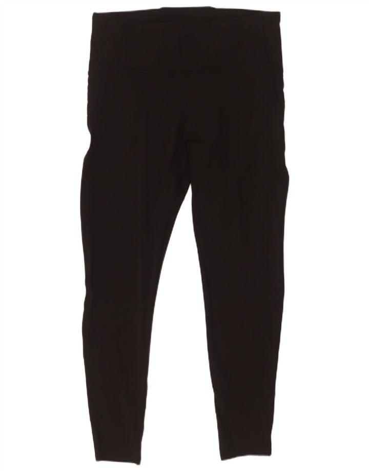 Damskie legginsy Reebok Speedwick UK 14, duże, czarne, poliamidowe