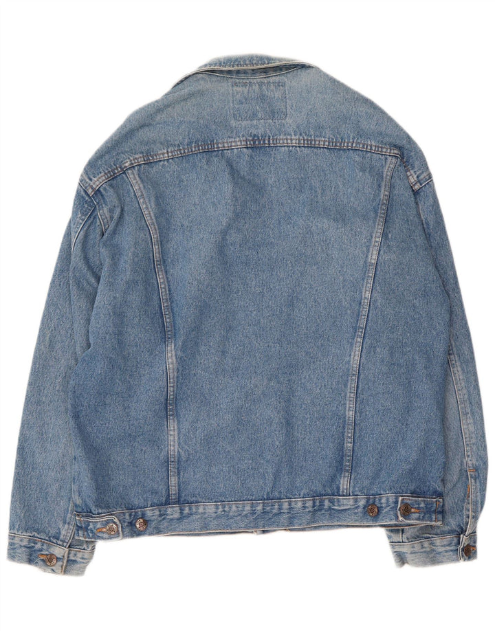 Męska kurtka dżinsowa Wild Jeans UK 42 XL Niebieska bawełna