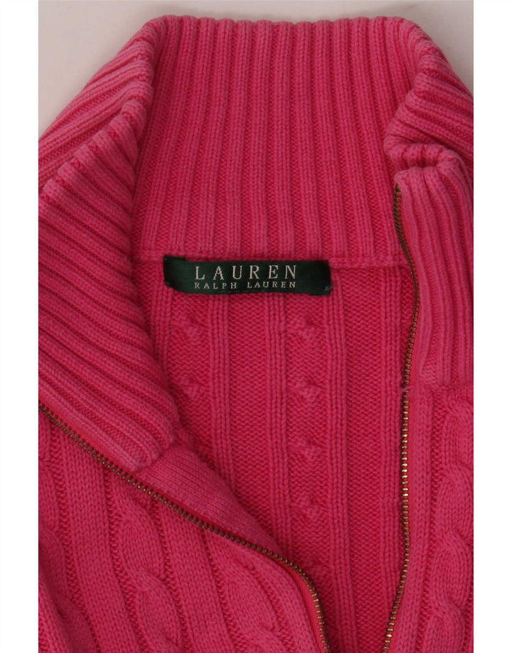 Sweter damski Ralph Lauren, UK 8, mały różowy