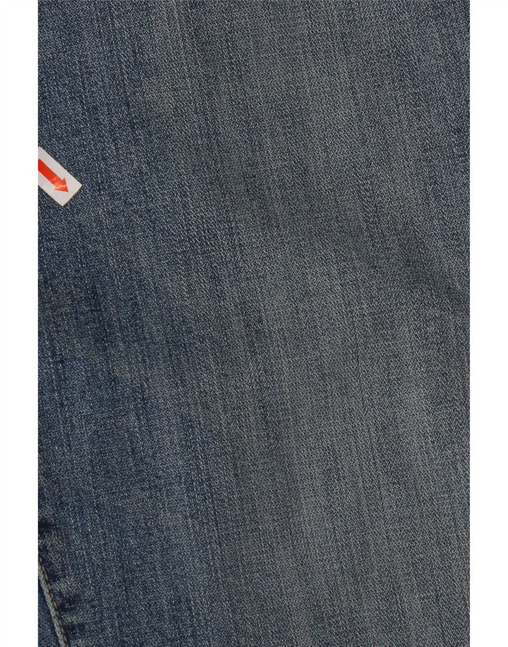 WRANGLER Mens Larston Slim Jeans W36 L30 Blue Cotton