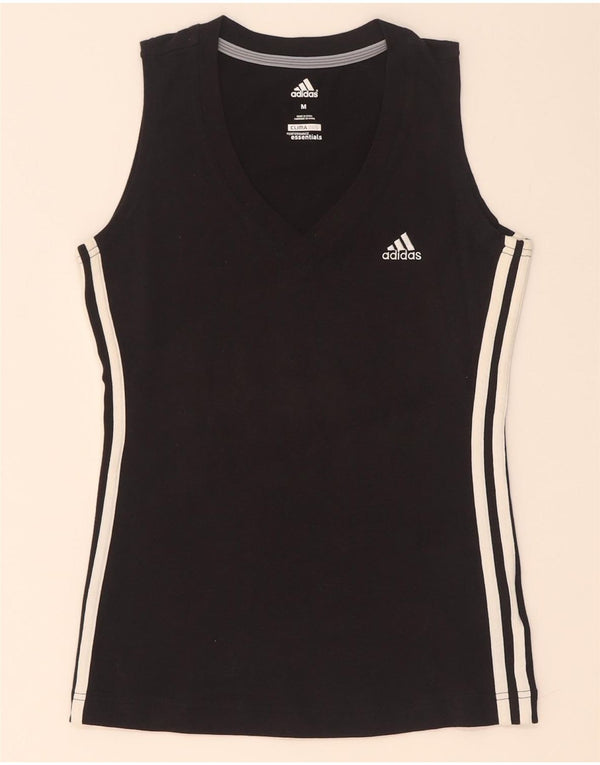 Adidas Damska Kamizelka Clima 365 Top UK 12 Średnia Czarna Bawełna
