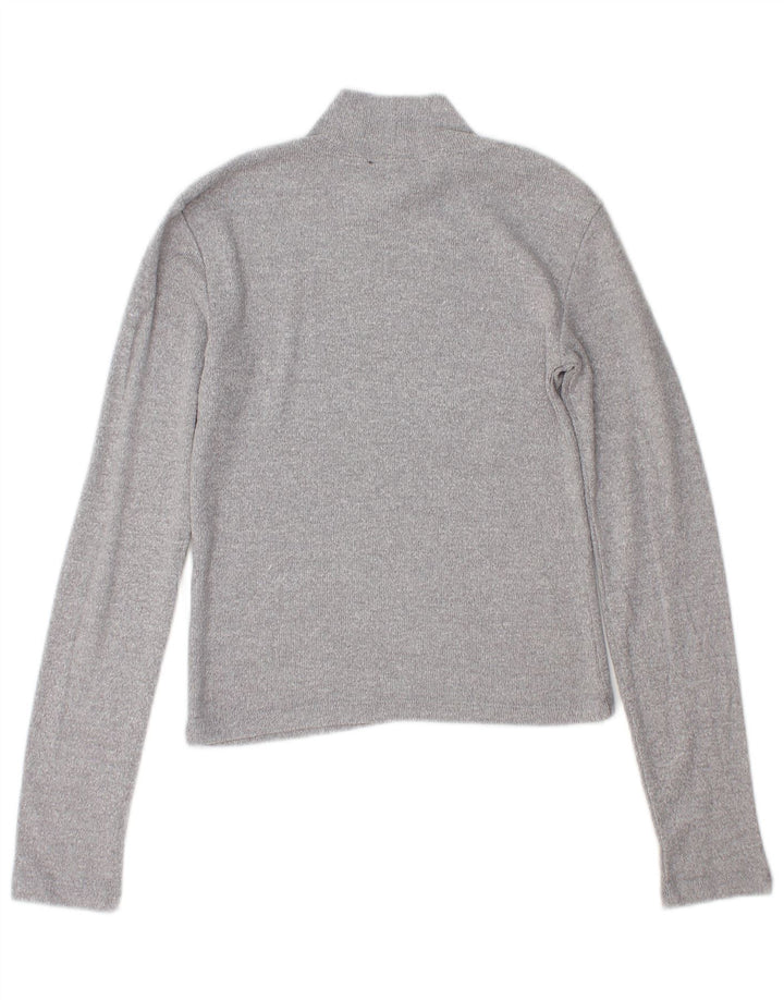 Sweter damski Zara z golfem UK 10 Small Grey