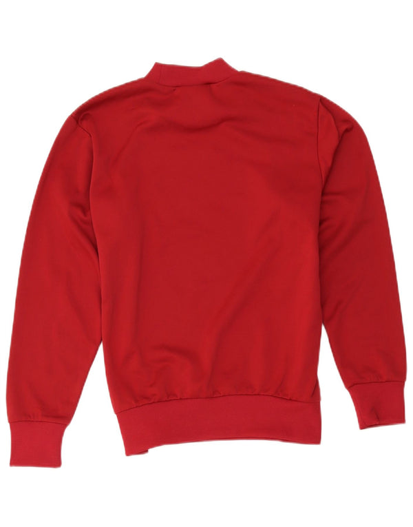 Męska bluza Diadora Sweter XS Czerwony poliester z blokami kolorów