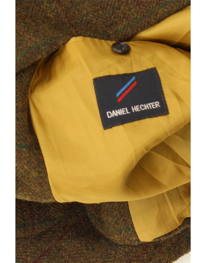 Męska marynarka 2 w 1 Daniel Hechter UK 40, duża, zielona pepitka