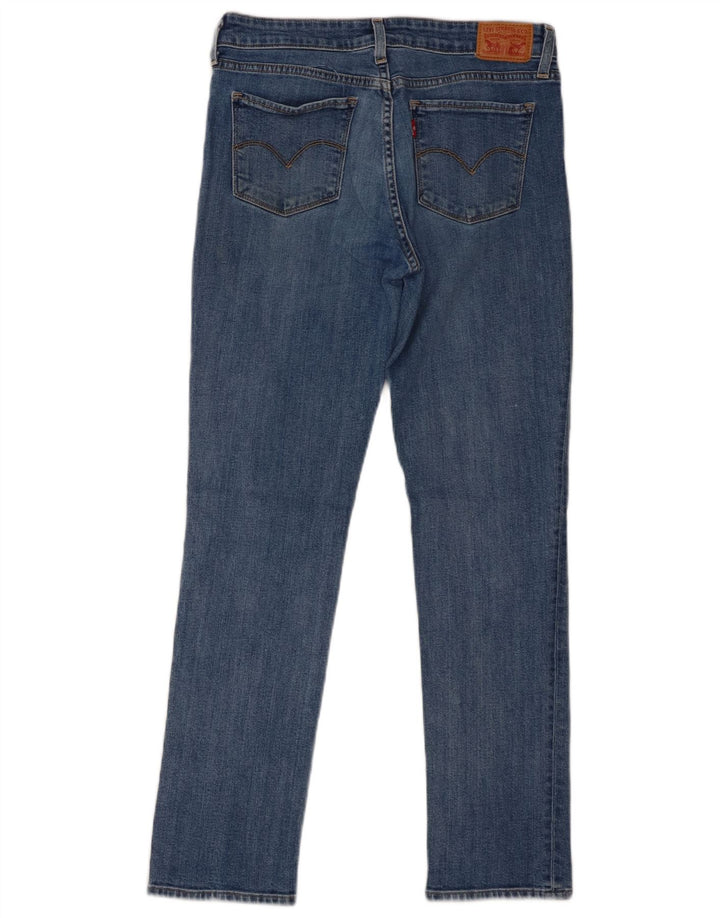LEVI'S Womens 712 Slim Jeans W29 L30 Blue Cotton
