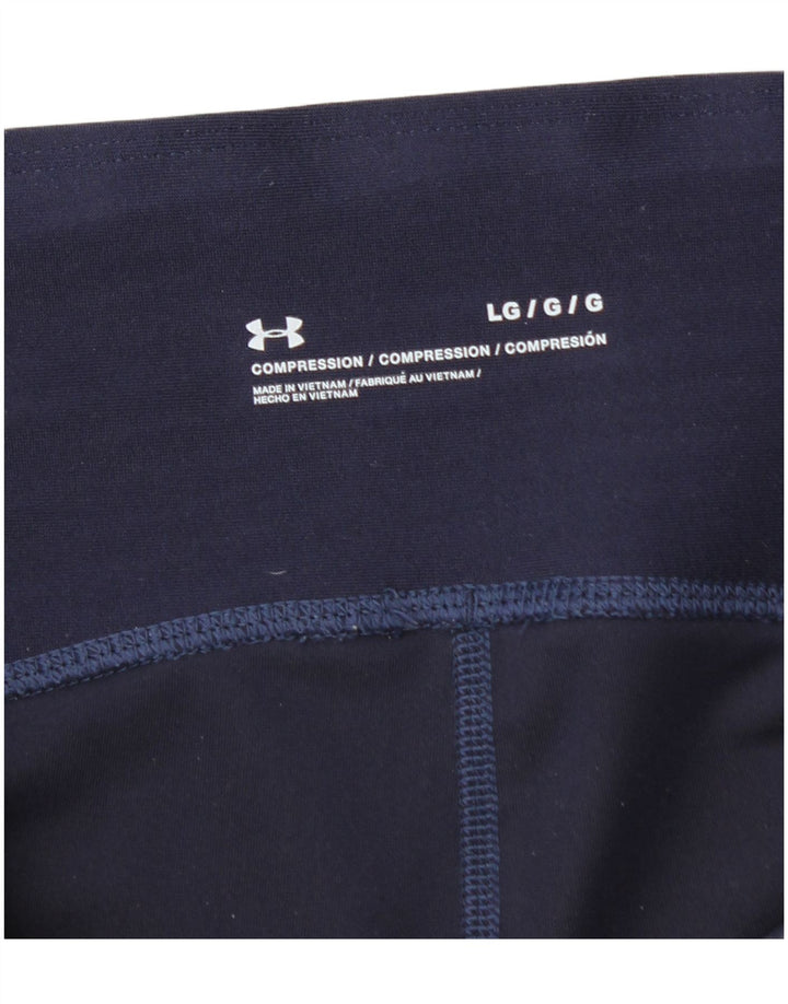 Legginsy damskie Under Armour UK 14, duże, granatowe
