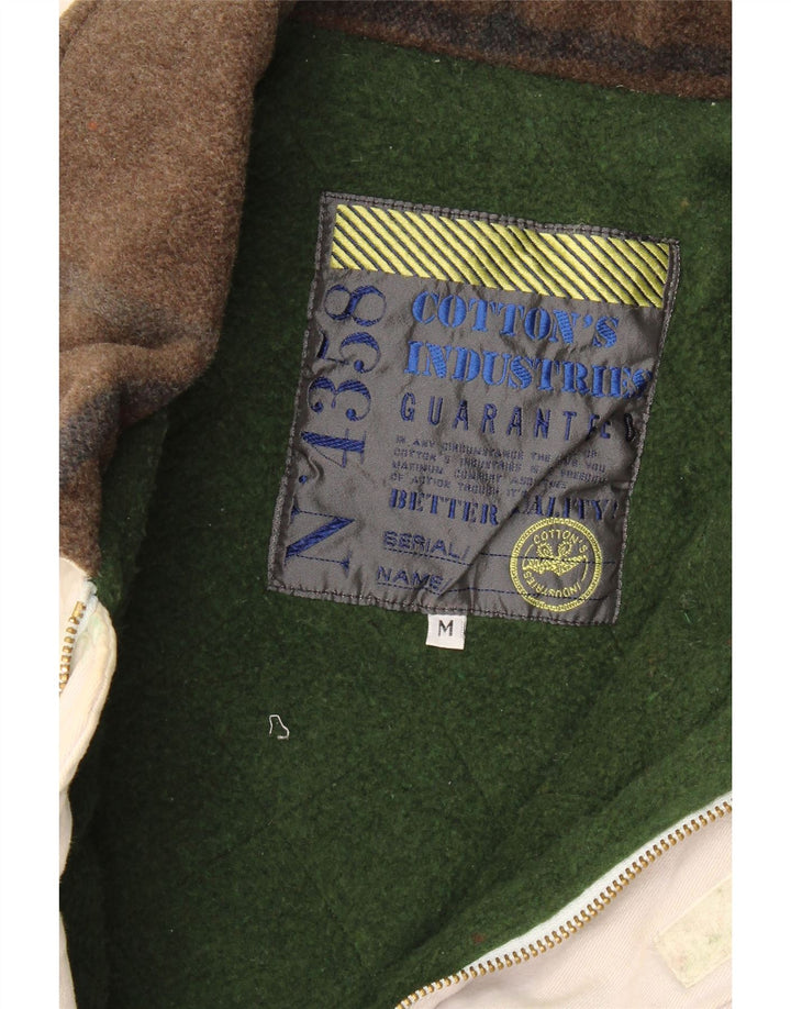 Męska kurtka użytkowa Cotton's Industries UK 38, średnia w kolorze złamanej bieli