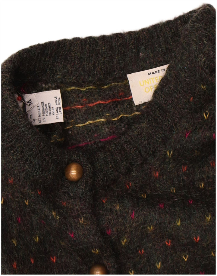 Sweter damski Benetton UK 14 Medium wielokolorowy Fair Isle