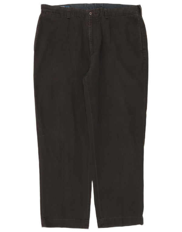 Męskie proste spodnie chino Polo Ralph Lauren W40 L32 Czarna bawełna