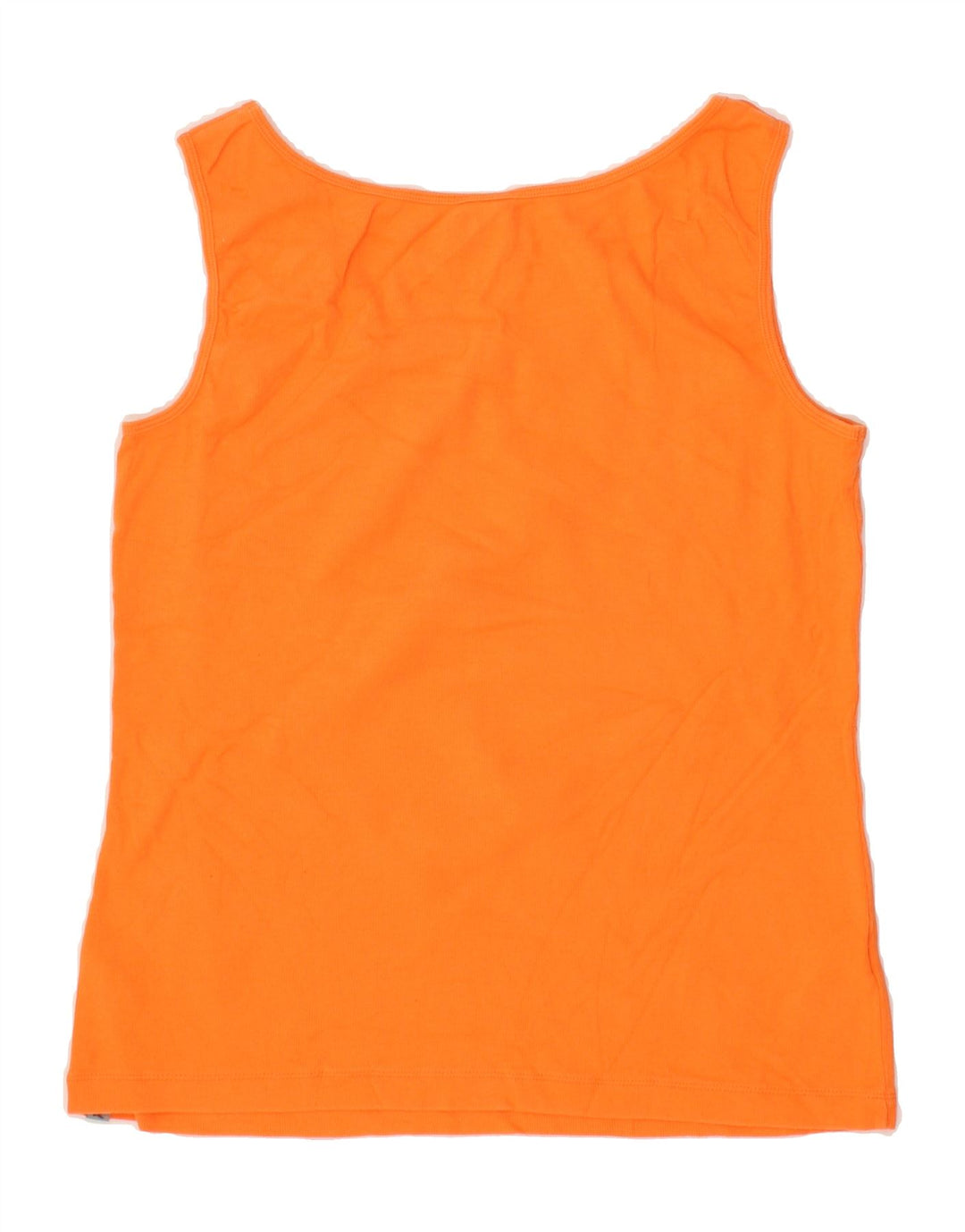 EDDIE BAUER Womens Vest Top UK 18 XL Orange Cotton Vintage Eddie Bauer and Second-Hand Eddie Bauer from Messina Hembry 