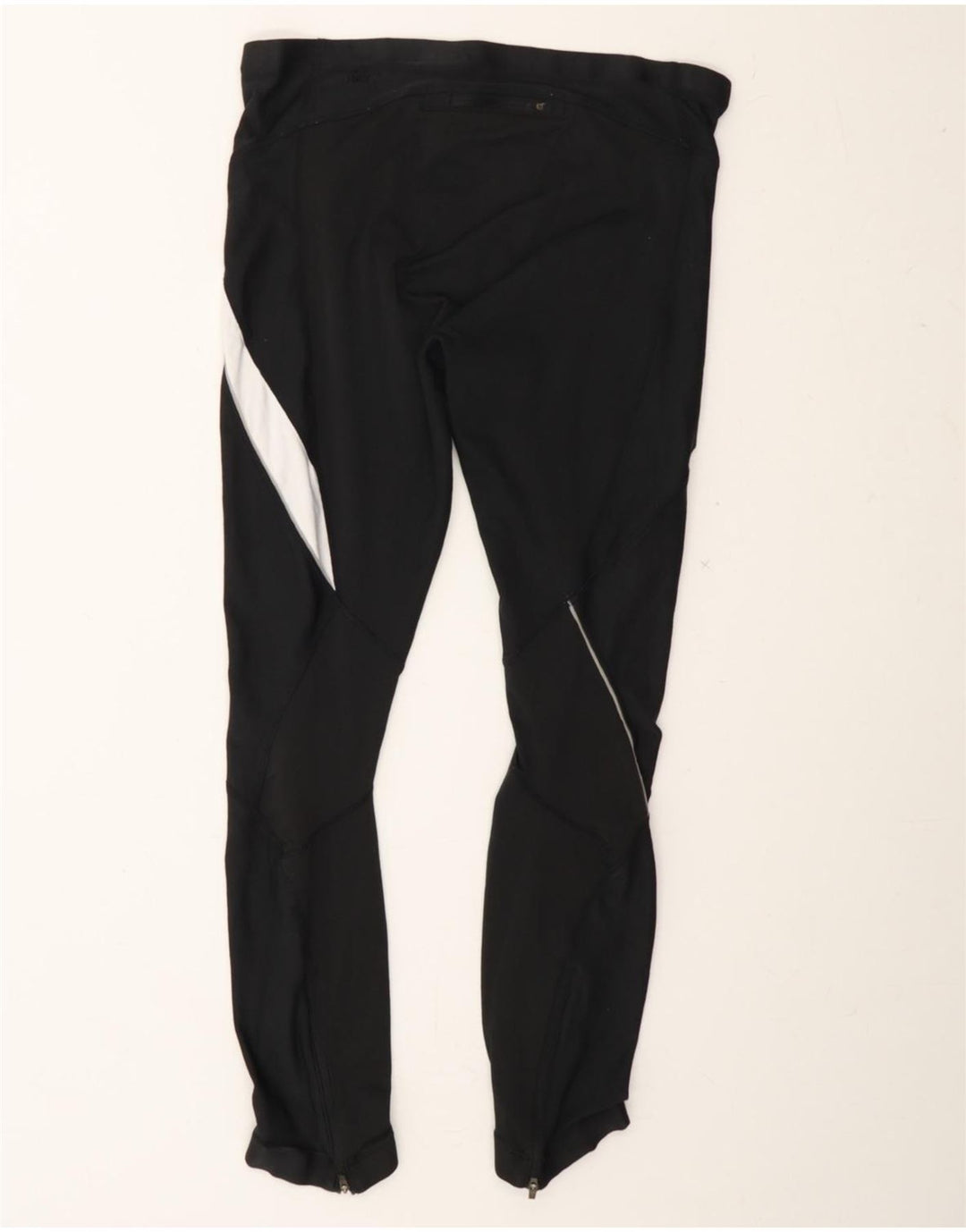 NIKE Womens Tracksuit Trousers UK 14/16 Large  Black Colourblock Polyester Vintage Nike and Second-Hand Nike from Messina Hembry 