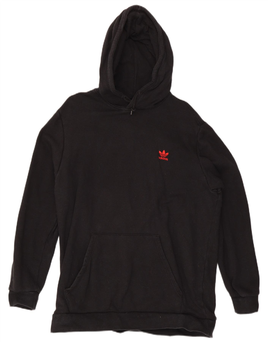 Męski sweter z kapturem ADIDAS XL, czarny, bawełniany