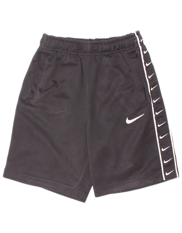 Chłopięce spodenki sportowe Nike z grafiką 10-11 lat, średni czarny poliester