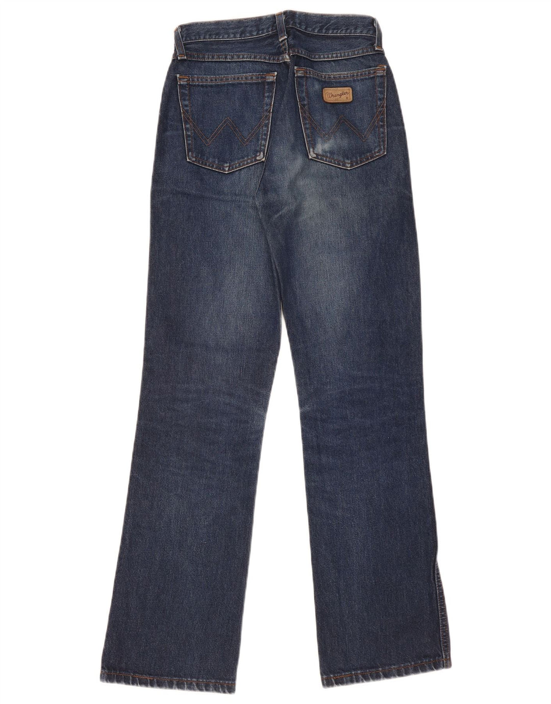 Męskie jeansy Bootcut Wrangler W28 L32, granatowe, bawełniane