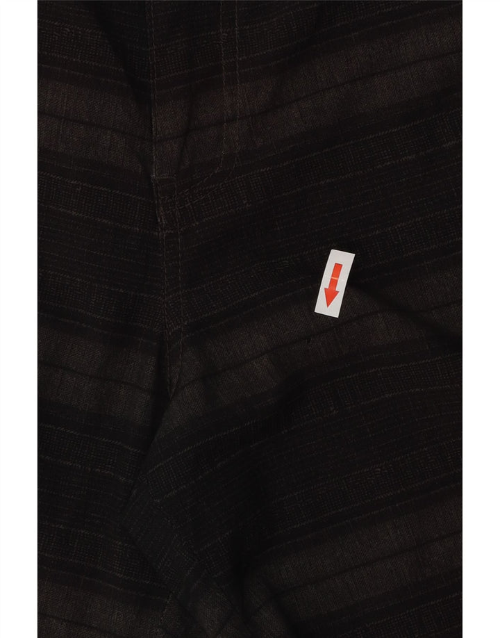 Męskie spodenki cargo VOLCOM W32, duże, szare, poliestrowe paski