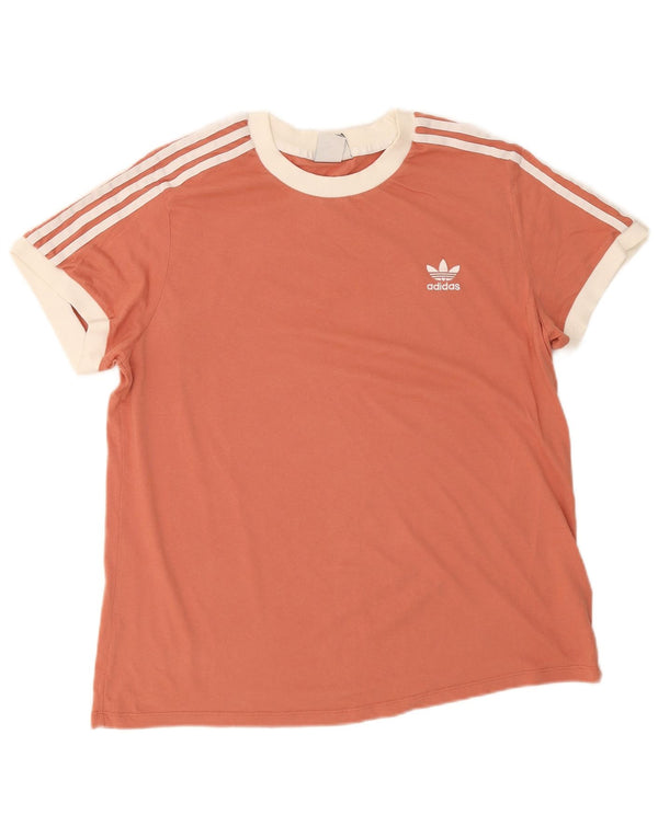 Damska koszulka Adidas Top UK 16, duża, różowa bawełna