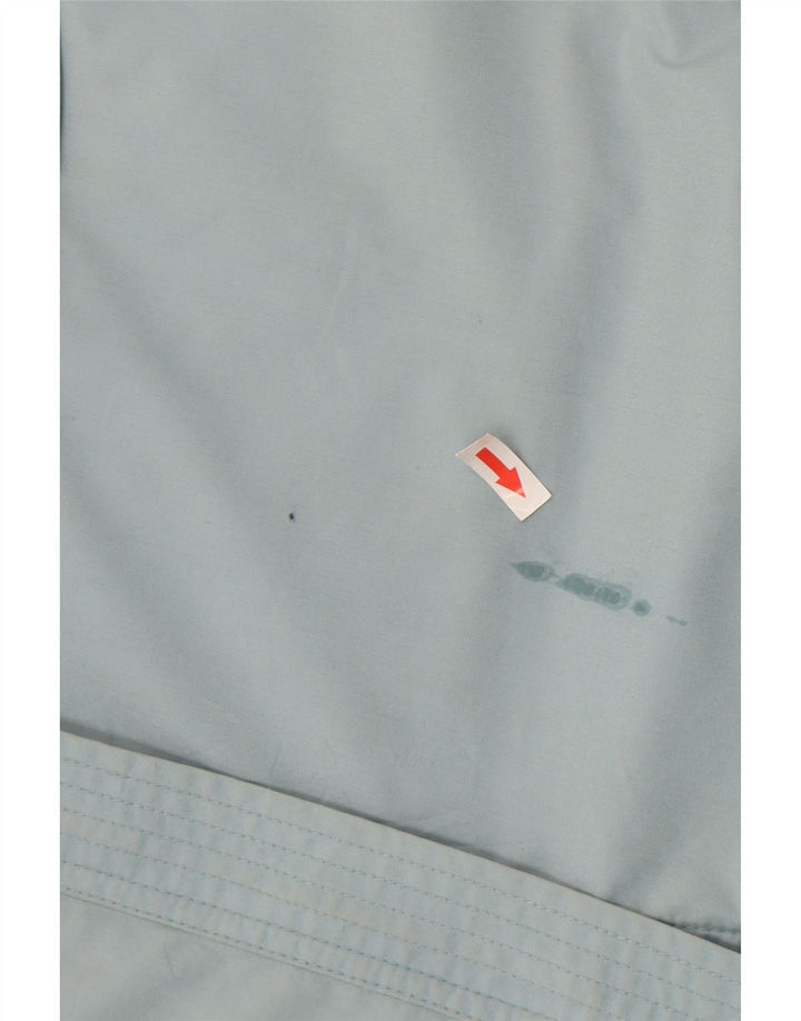 Vintage damska kurtka z kapturem UK 18 XL niebieska