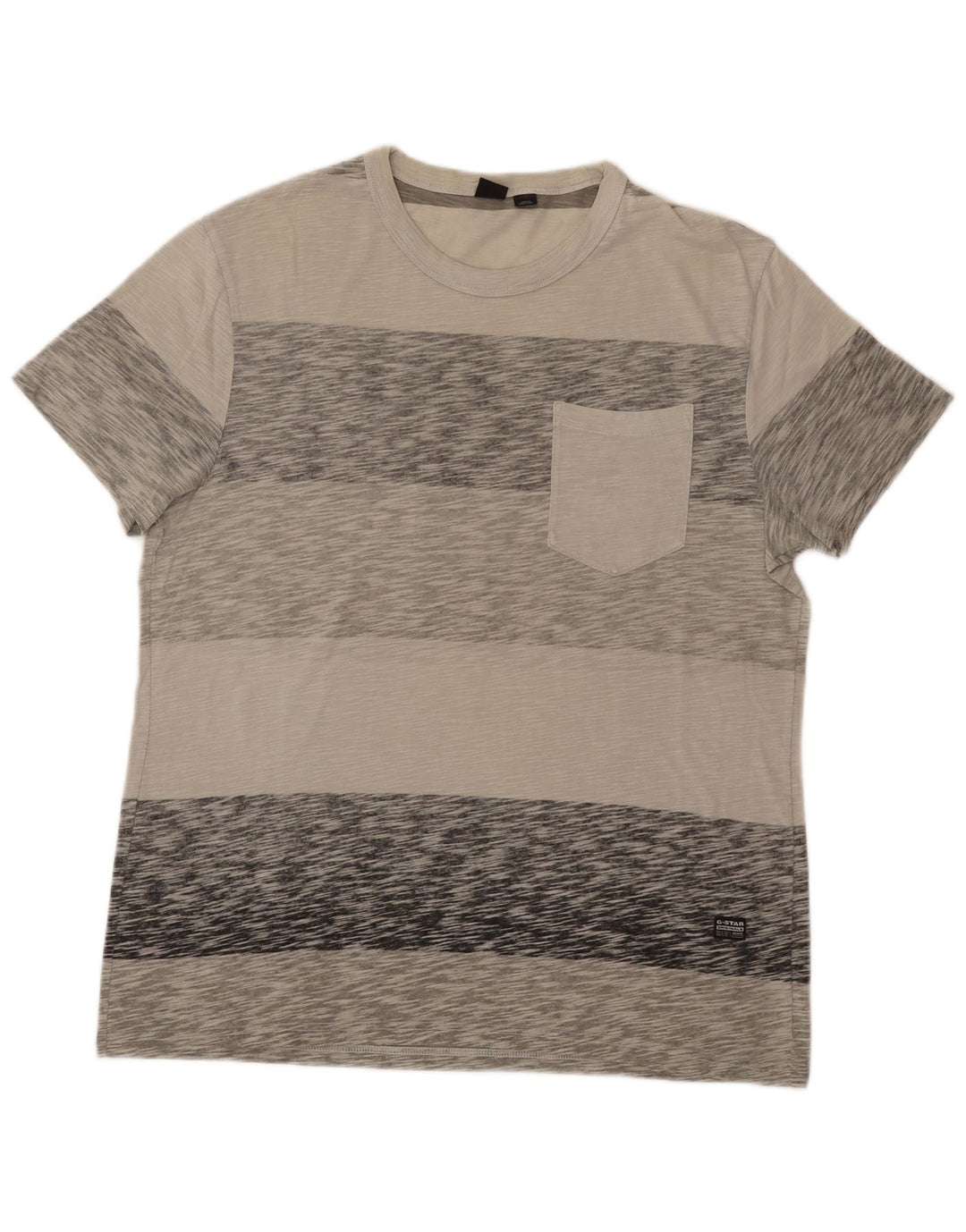 T-shirt męski G-STAR XL, szary, nakrapiany