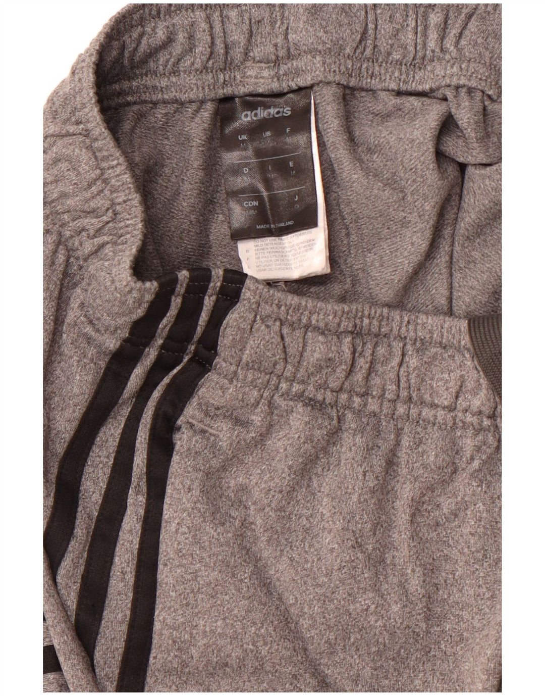 Damskie spodnie dresowe ADIDAS UK 12, średni szary poliester