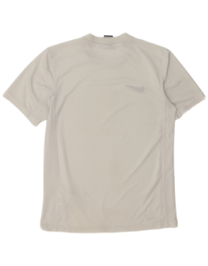 Męski T-shirt Nike Dri Fit Top, średni biały poliester