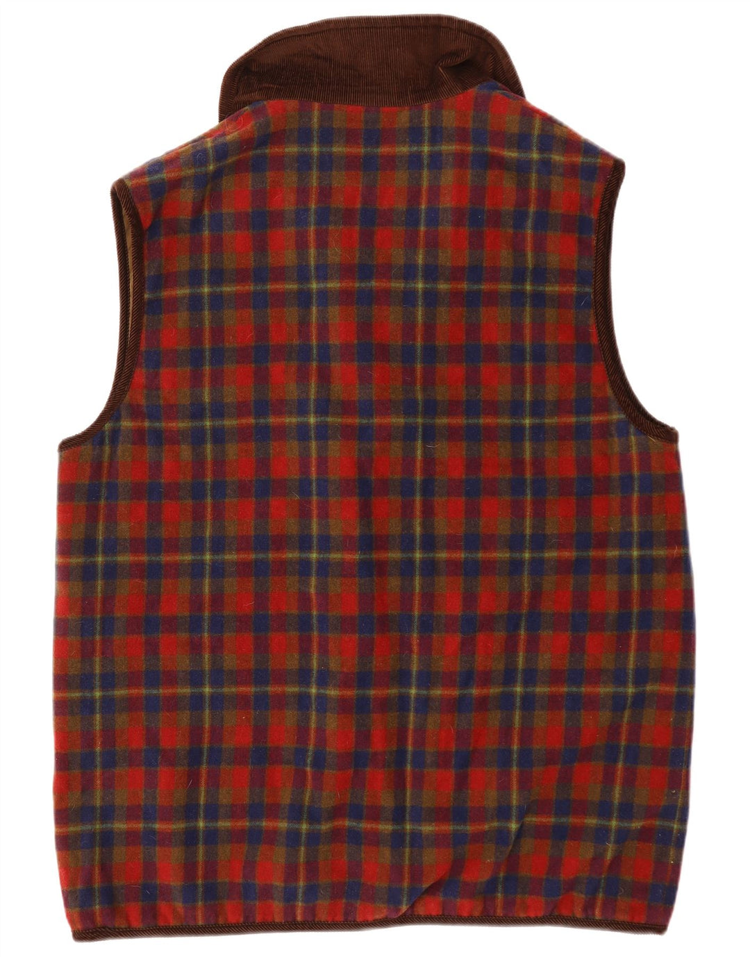 Damska dwustronna kamizelka Ulla Popken UK 20 2XL Brązowa wełna