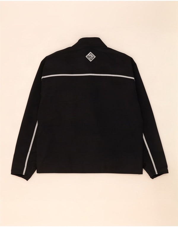Tucano Urbano Mens Bomber Jacket UK 44 2XL Black Nylon