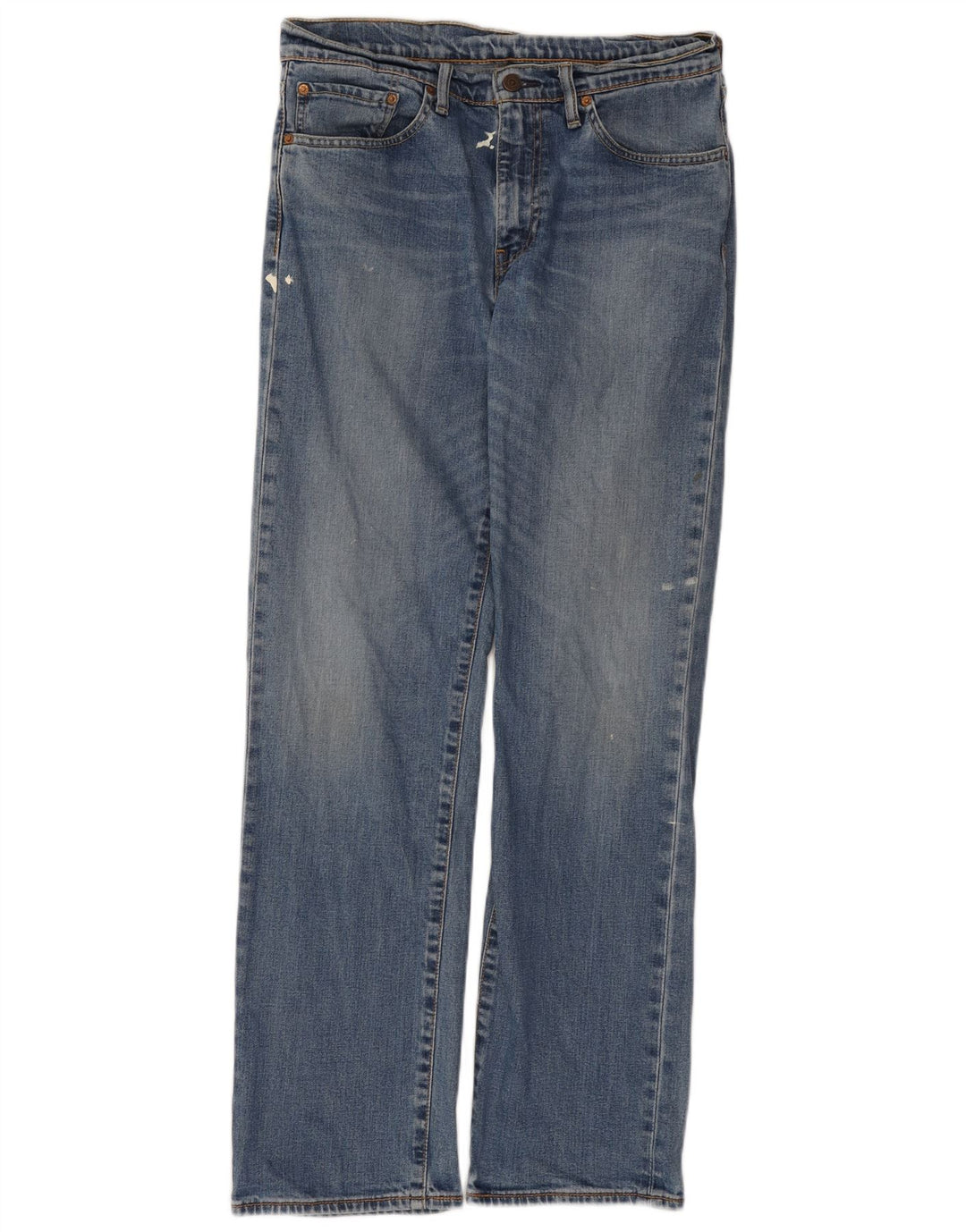 Męskie jeansy Levi's 751 Straight W32 L32 Niebieskie bawełniane