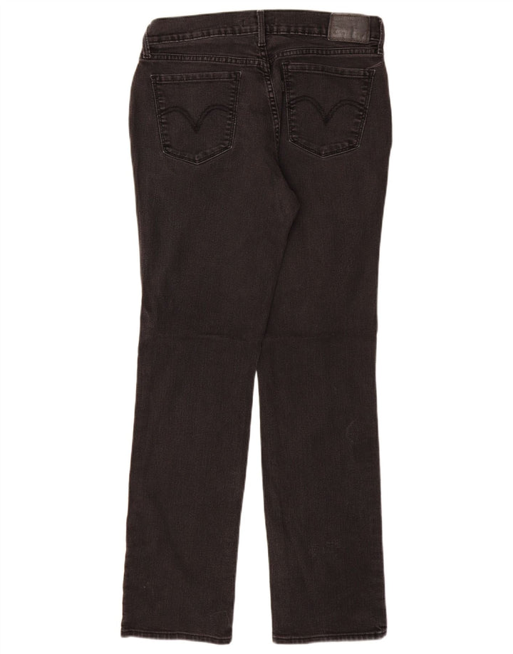 Damskie jeansy LEVI'S 505 Straight US 8 Medium W29 L30 Czarna bawełna