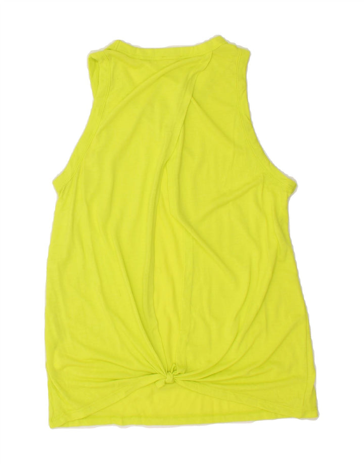 J. CREW Womens Vest Top UK 10 Small Green Polyester Vintage J. Crew and Second-Hand J. Crew from Messina Hembry 