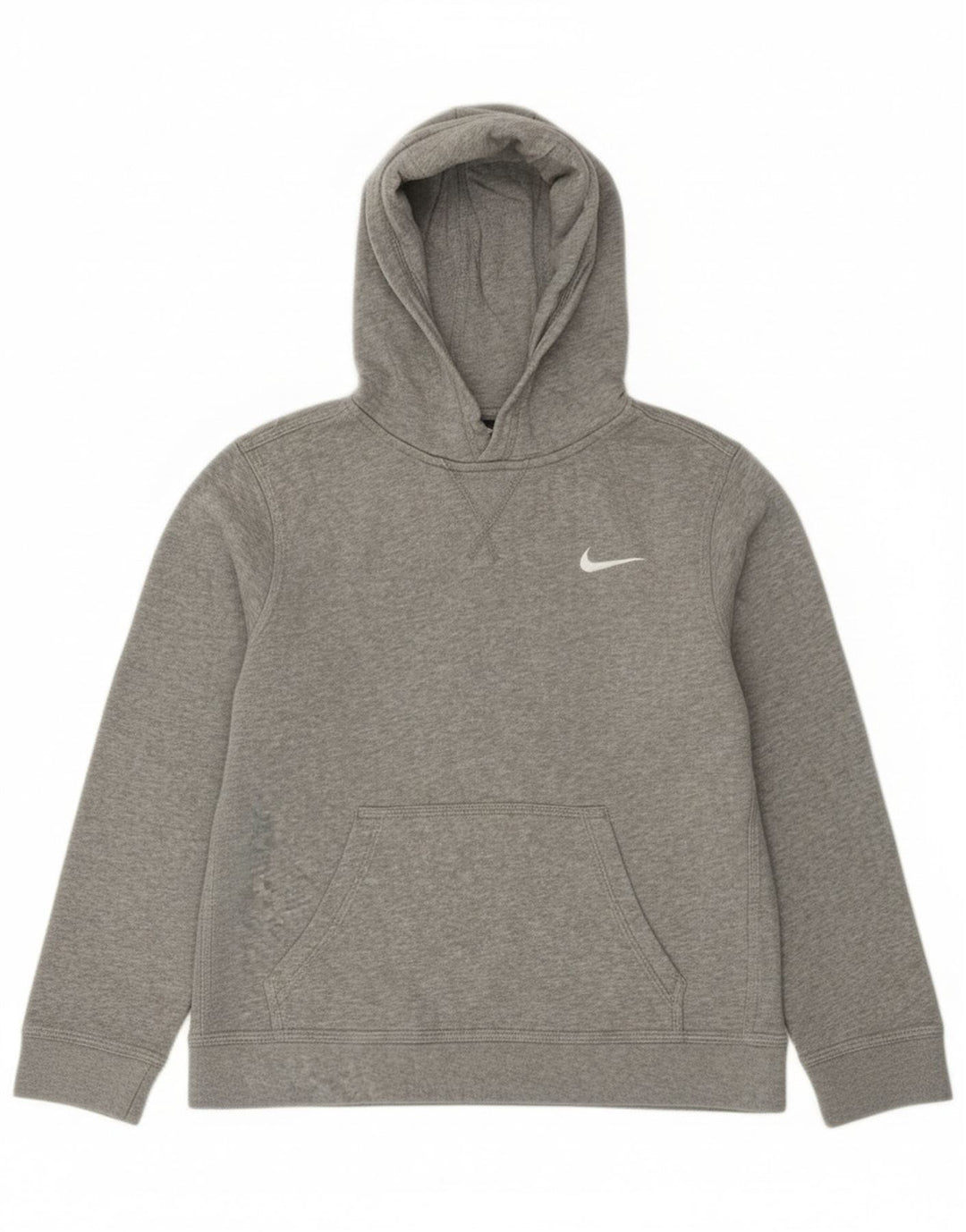 Chłopięcy sweter z kapturem Nike 10-11 lat, średnioszary, nakrapiany