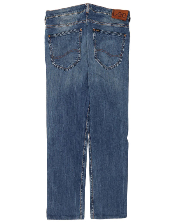 Lee Womens Powell Slim Jeans W31 L29 Blue Cotton