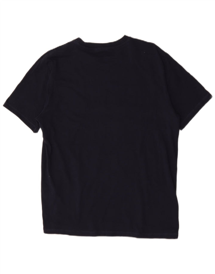 T-shirt męski Ellesse Top, średni, granatowy, bawełniany