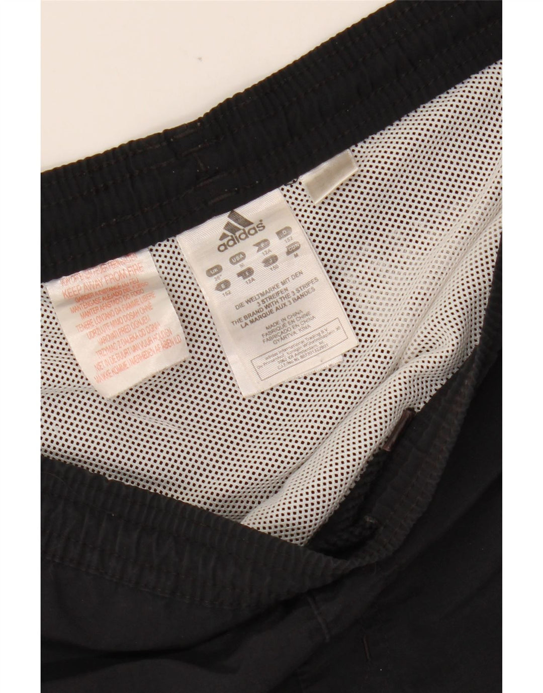 Spodenki sportowe ADIDAS dziewczęce 11-12 lat, czarny nylon