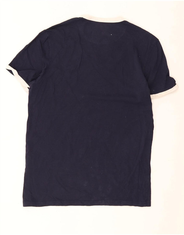 T-shirt męski LYLE & SCOTT, mały, granatowy, bawełniany