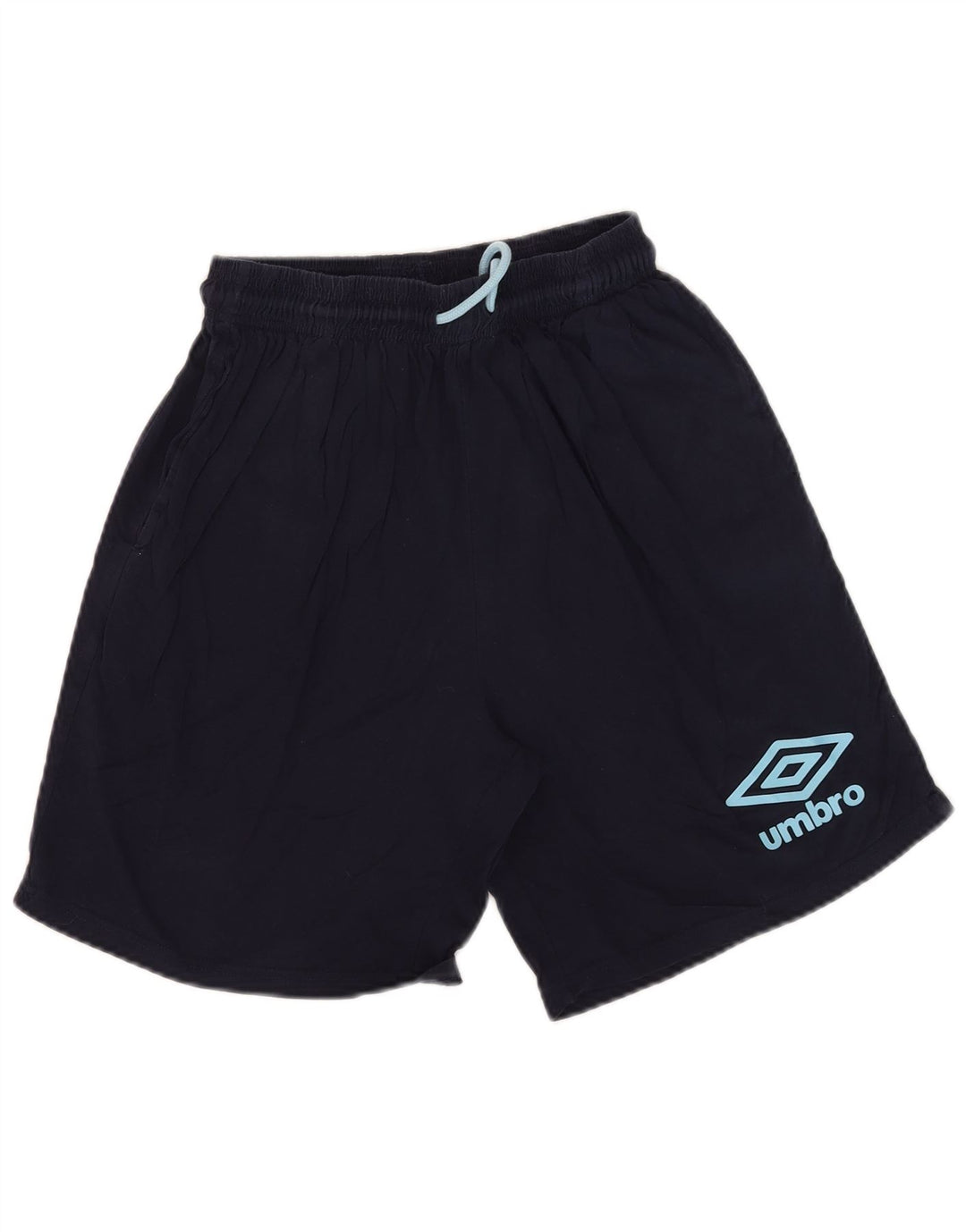 Męskie spodenki sportowe Umbro, średnie, granatowe, bawełniane