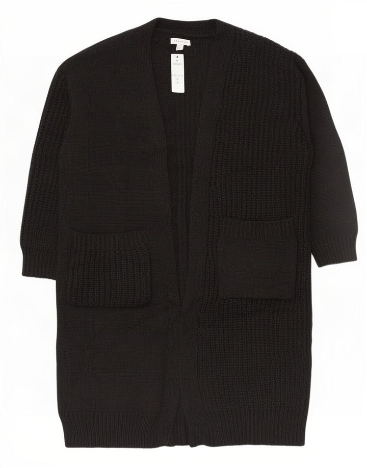 Damski sweter oversize z długimi rękawami Topshop EU 36/38, mały czarny