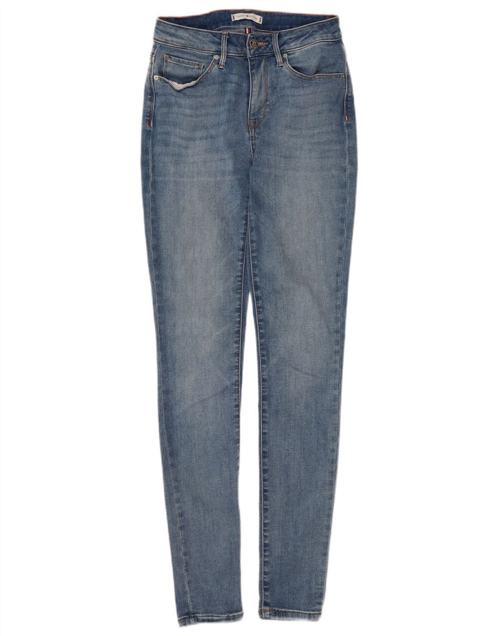Damskie jeansy Jeggings Tommy Hilfiger Como W28 L32 Niebieskie bawełniane