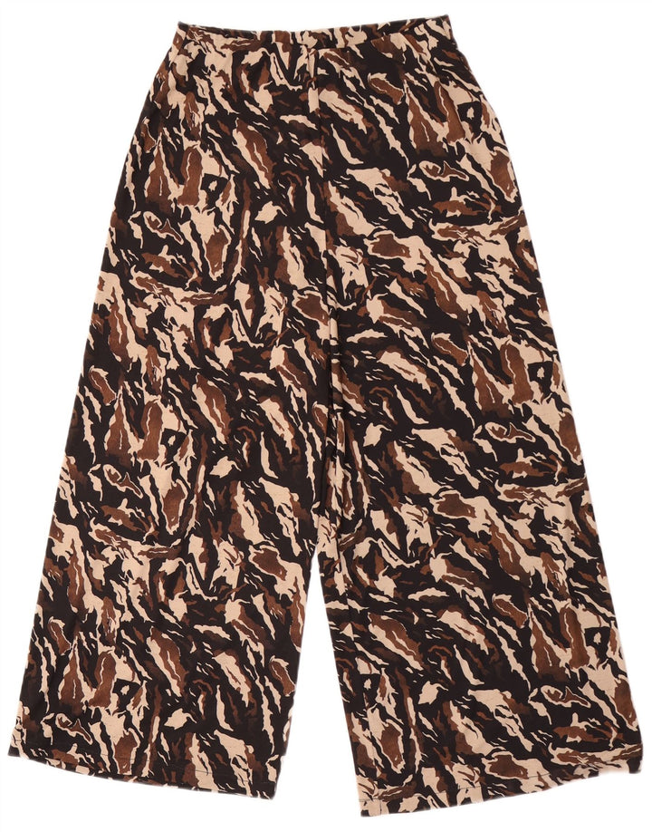 Spodnie dresowe damskie Zara Capri UK 8, mały, wielokolorowy kamuflaż