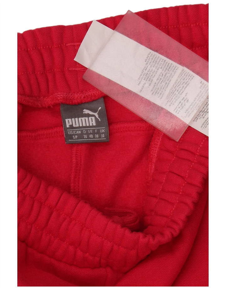 Damskie spodnie dresowe PUMA Joggers UK 10 Small Pink Cotton