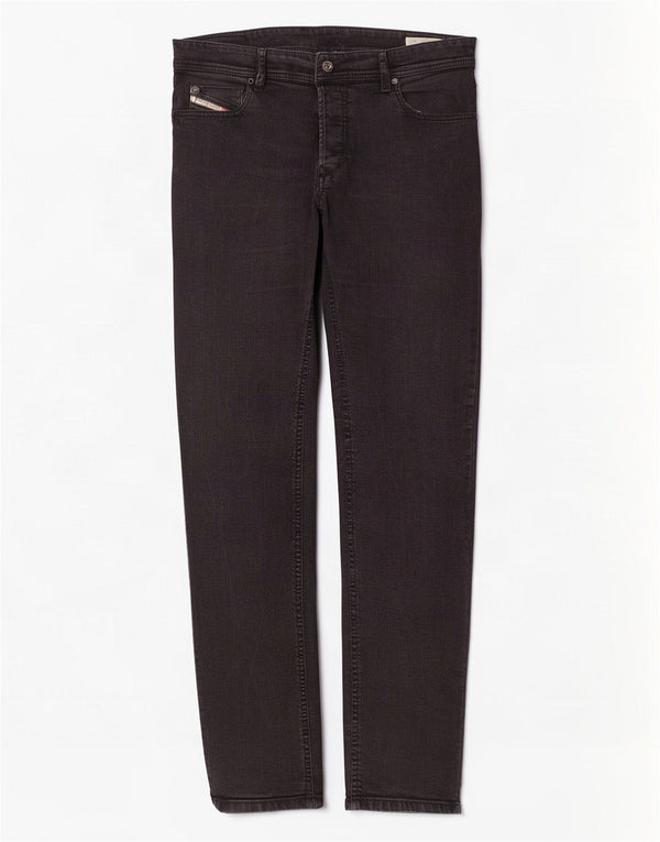 Diesel Męskie Sleenker Slim Skinny Jeans W34 L32 Czarna bawełna