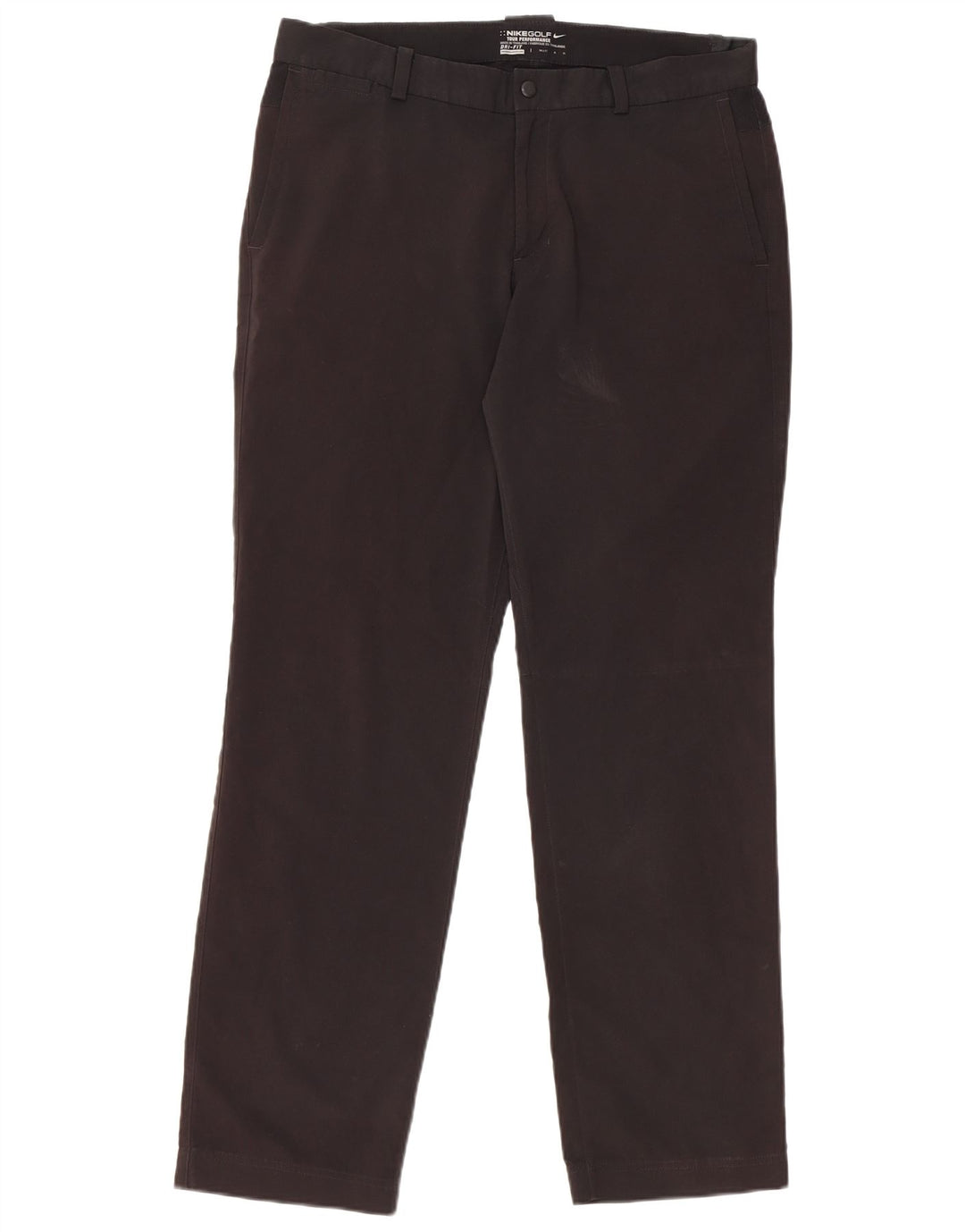 Męskie spodnie Chino Nike Dri Fit W34 L30 Czarny poliester