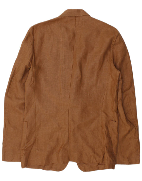 Vintage Mens Blazer Jacket UK 36 Small Brown
