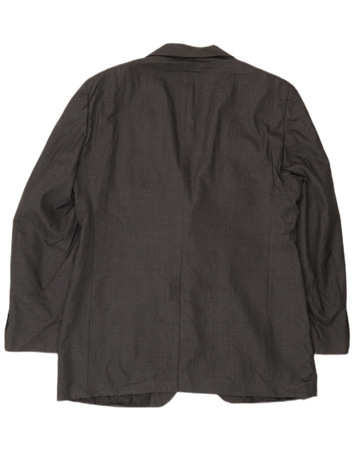 Męska marynarka zapinana na 2 guziki DOCKERS UK 42 XL, szary poliester