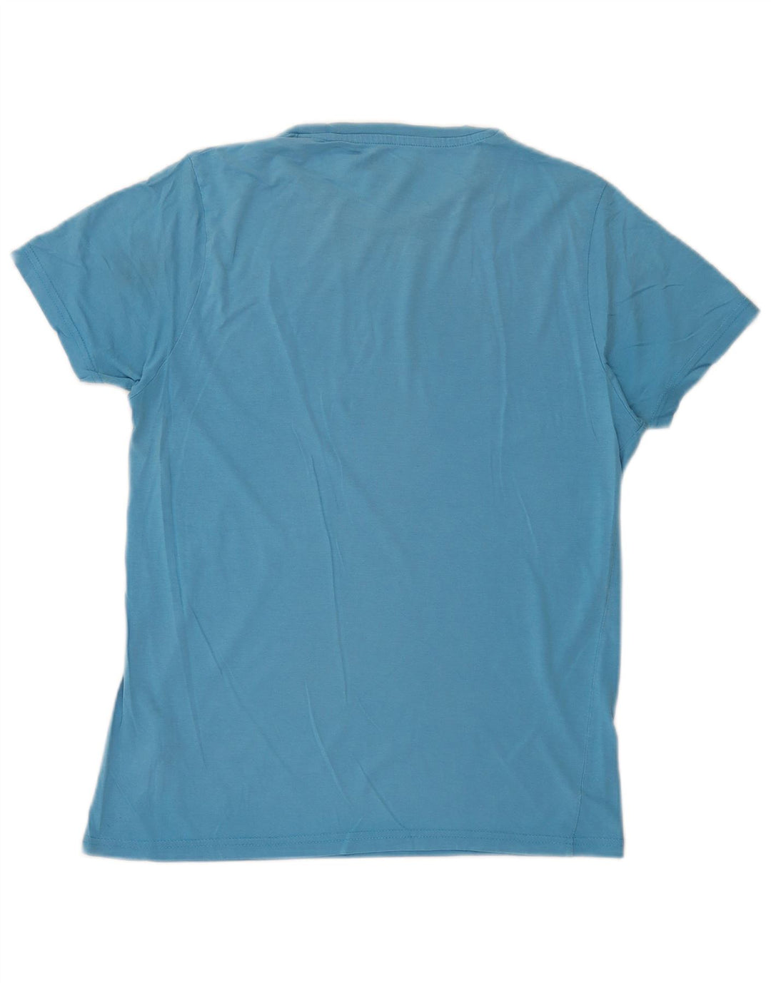 Męski T-shirt z grafiką Jack & Jones, bawełniany, średni niebieski