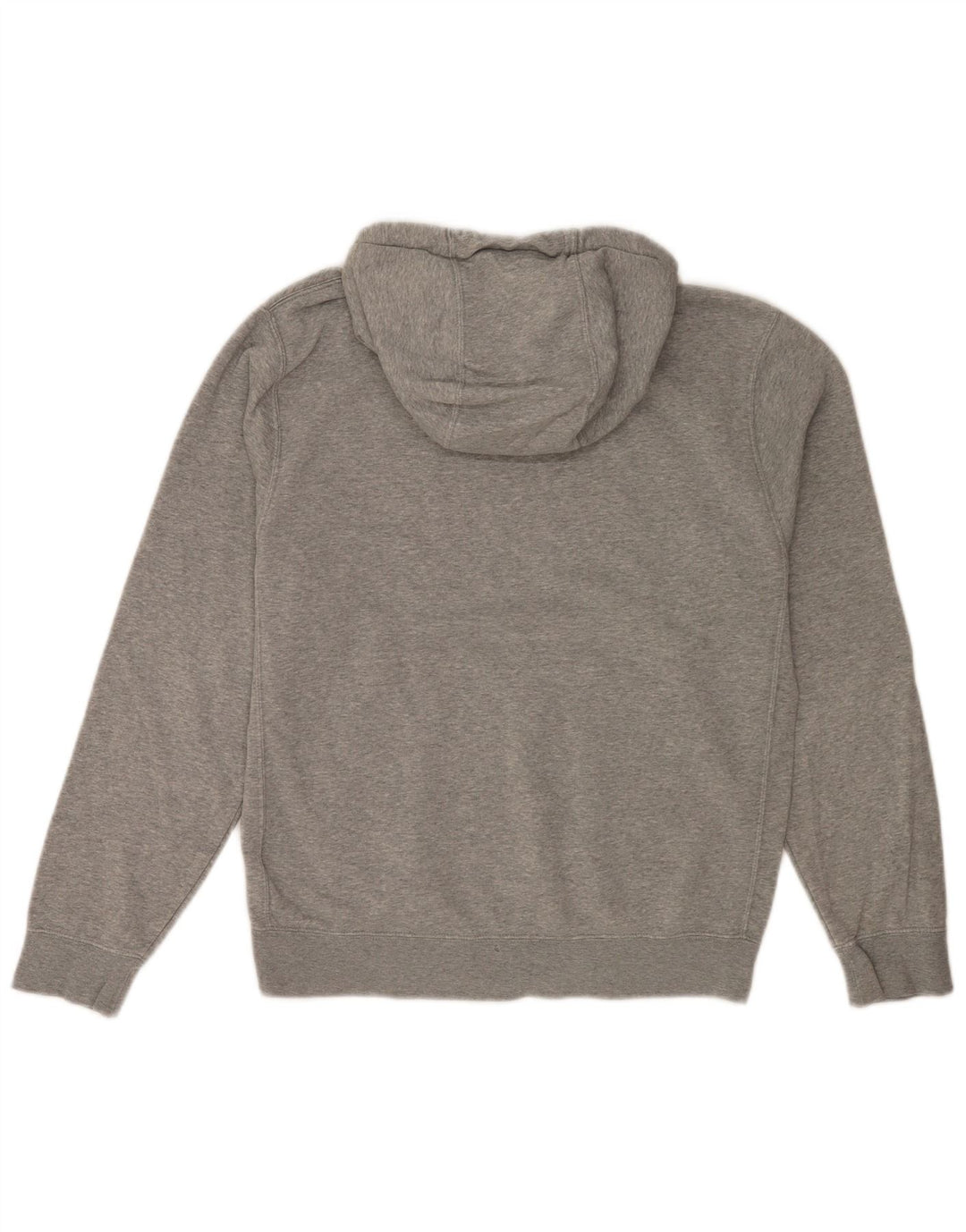 Męska bluza z kapturem Nike Graphic o regularnym kroju, mała, szara, bawełniana