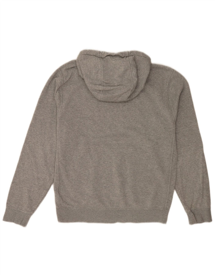 Męska bluza z kapturem Nike Graphic o regularnym kroju, mała, szara, bawełniana