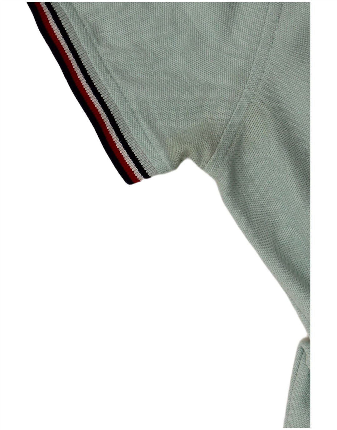 Męska koszulka polo Tommy Hilfiger o regularnym kroju, średnia turkusowa bawełna