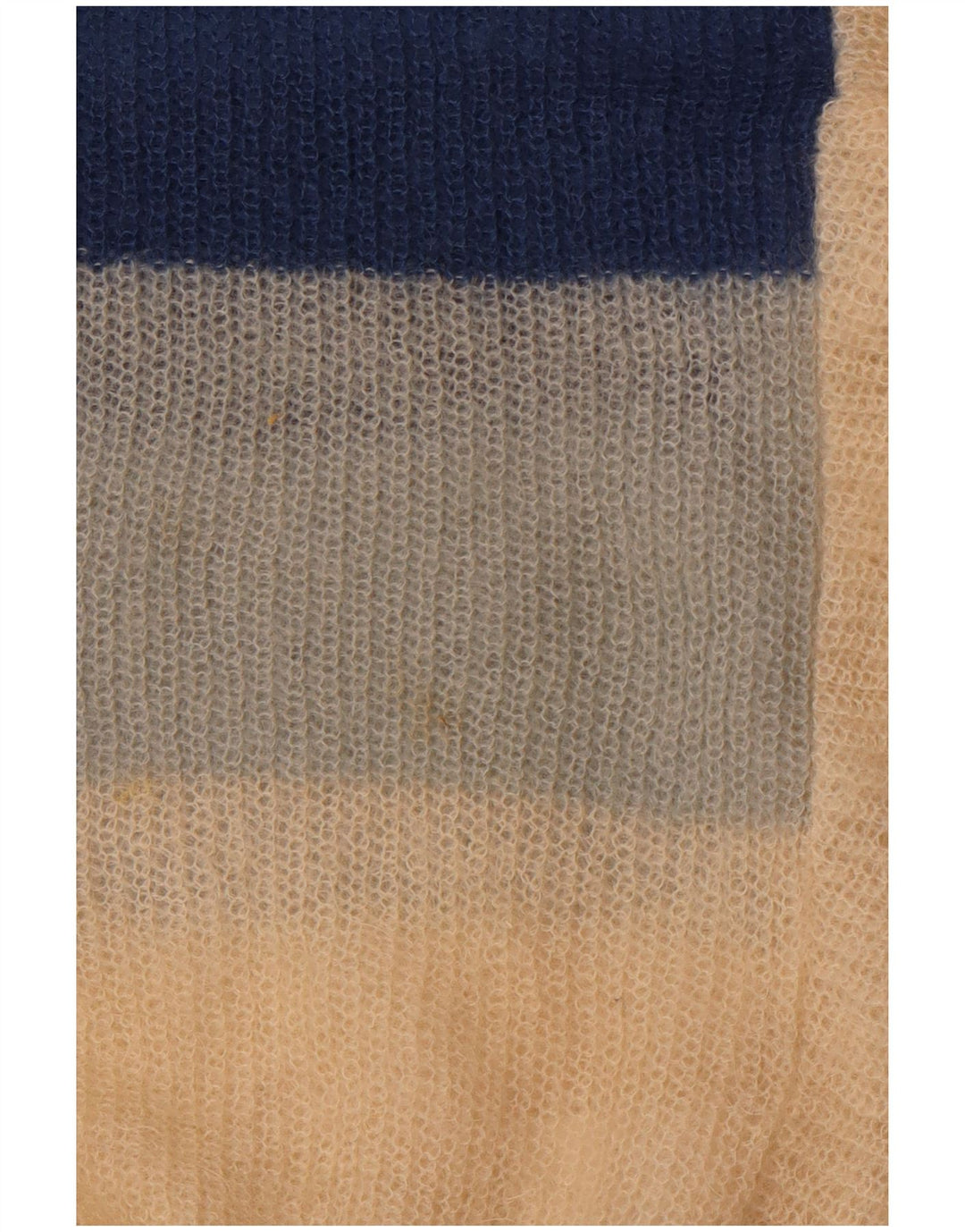 Damski sweter z wywijanym dekoltem ALDO EU 42, duże, wielokolorowe paski