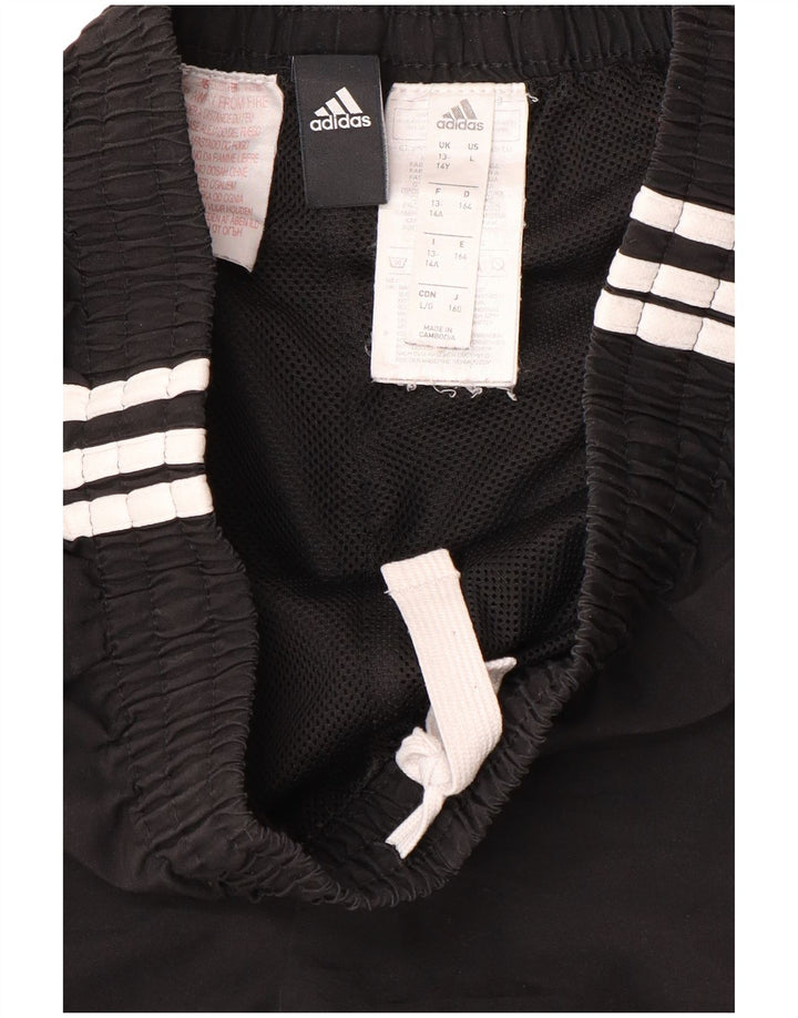 Chłopięce spodenki sportowe ADIDAS 13-14 lat, czarny poliester