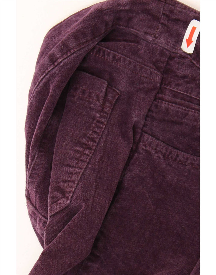 Damskie spodnie typu slim casual Jigsaw W32 L30 fioletowe